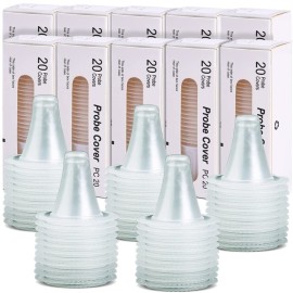 300X Ear Thermometer Probe Covers Lens Filters Refill Caps for All Braun Models, BPA Free and Disposable for Braun (300)