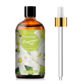 PHATOIL 3.38FL.OZ Orange Blossom Fragrance Oils for Aromatherapy, Essential Oils for Diffusers for Home, Perfect for Diffuser, DIY Candle and Soap Making, DIY Scented Products - 100ml