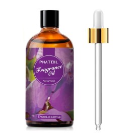 PHATOIL 3.38FL.OZ Parma Violet Fragrance Oils for Aromatherapy, Essential Oils for Diffusers for Home, Perfect for Diffuser, DIY Candle and Soap Making, DIY Scented Products - 100ml