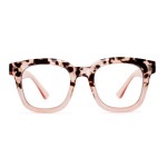 Madison Avenue Blue Light Blocking Glasses Oversized Fashion Blue Light Glasses for Women Anti Eyestrain & UV Protection Computer Eyeglasses (Gradient Brown)