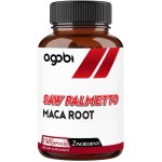 agobi Saw Palmetto Supplement with Maca Root - High Extract Support for Hair Health, Restful Mood & Energy Support - 150 Veggie Capsules