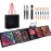 Professional Makeup Kit for Women Girl Full Kit with Mirror 60 Colors All in One Make up Gift Set Included Eyeshadow,Blusher,Highlighter,Compact Powder,Brow Powder,Lipstick,Glitter,Eyeliner,Mascara 01