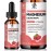 Calm Magnesium Liquid Drop with Magnesium Glycinate, Citrate, Oxide & Taurate for Bone, Heart, Muscle, Immune, Energy, Sleep & Digestion, High Absorption, Sugar-Free, Raspberry Flavor,2 Fl Oz
