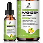 Magnesium Complex, Magnesium Glycinate, Oxide, Taurate and Citrate Liquid Drops, Lemon Flavor, 2 Fl Oz