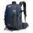 Diamond Candy Waterproof Hiking Backpack for Men and Women, Lightweight Day Pack for Travel Camping, Royalblue, 40L