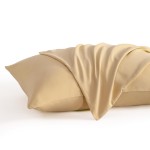 NTBAY Toddler Pillow Cases Set of 2, 2 Pack Brushed Microfiber 14x20 Pillow Cases, Soft, Wrinkle, Fade, Stain Resistant Light Taupe Pillow Cases with Envelope Closure, 14x20 Inches, Light Taupe