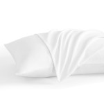 NTBAY Toddler Pillow Cases Set of 2, 2 Pack Brushed Microfiber 14x20 Pillow Cases, Soft, Wrinkle, Fade, Stain Resistant White Pillow Cases with Envelope Closure, 14x20 Inches, White