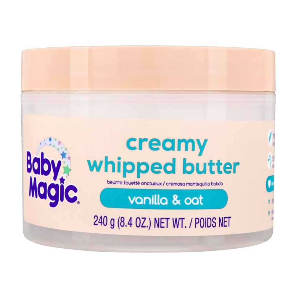 Baby Magic Creamy Whipped Butter Vanilla Oat, 8.4 oz