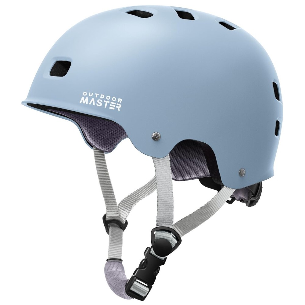 OutdoorMaster Skateboard Cycling Helmet - Two Removable Liners Ventilation Multi-Sport Scooter Roller Skate Inline Skating for Kids, Youth & Adults