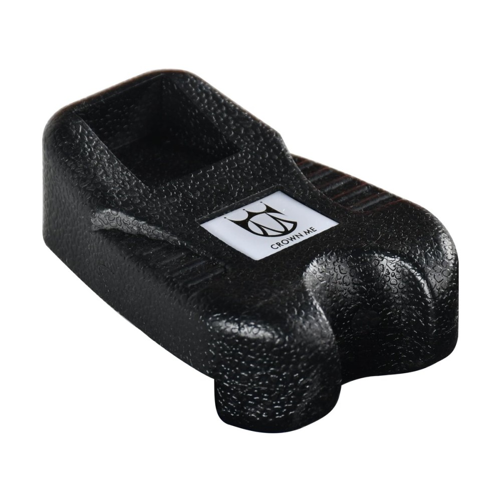 CROWN ME Cue Hoder, Cue Rest Cue Stick Holder, Portable Weighted Billiard Cue Rack with Chalk Holder, Pool Cue Holder, 1 Holes