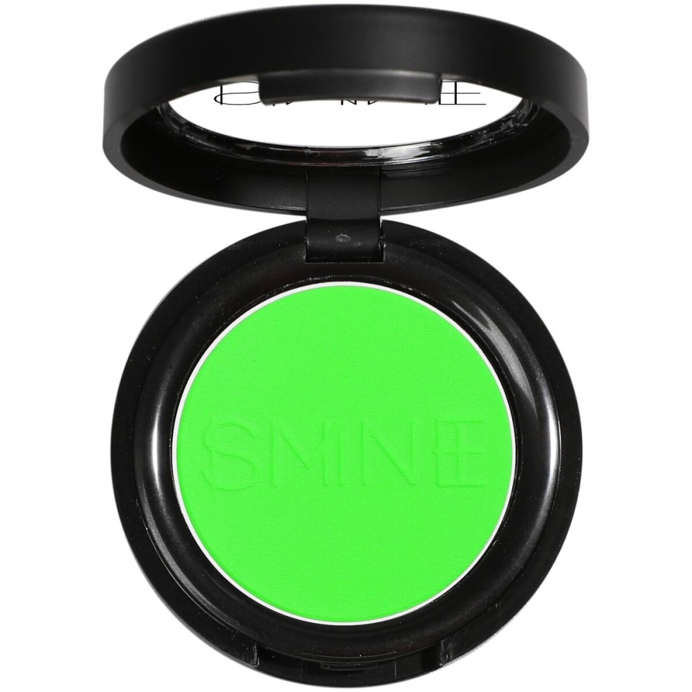 IS\'MINE Single Green Matte Eyeshadow Powder Palette High Pigment, Longwear, Intense Color Best Green Eyeshadow