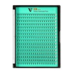 VAVALASH Premade Eyelash Extensions 320 Fans 5D 6D 8D 10D 12D 0.05 0.07 Thickness C/D Curl Middle Stem Pointy Base Russian Volume Lash Extensions (320-12D-0.07-C-8-15mm)
