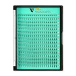 VAVALASH Premade Fans Eyelash Extensions 320 Fans 5D 6D 8D 10D 12D 0.05 0.07 Thickness C/D Curl Middle Stem Pointy Base Premade Fans Russian Volume Lash Extensions (320 Fans-8D-0.05-C-8-15mm)