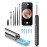 Loyker Ear Wax Removal Tool Camera, Ear Cleaner with 1080P Camera, Earwax Removal Cleaning Kit with 6 Ear Pick, Otoscope for iPhone, iPad, Android Phones, Gray