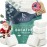 Shower Steamers Aromatherapy - USA Made with Natural Ingredients & Eucalyptus Essential Oil, Christmas Stocking Stuffers for Men & Women, Large Shower Bombs, White Elephant Relaxation Spa Gifts