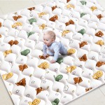 Premium Foam Baby Play Mat 79 X 59, Extra Large Soft Thicker Activity Playmats for Babies, Toddlers, Infants, Play & Tummy Time, Foldable & Machine Washable Baby Mat for Floor