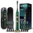 Wagner Stern WHITEN+ Edition. Whitening Electric Toothbrush with Pressure Sensor. Offers 5 Brushing Modes, 3 intensities, 8 Soft Brush Heads, and a Luxury Travel case.
