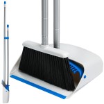 Broom with Dustpan Combo Set, Dustpans Stand Up