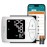 Meraw Blood Pressure Monitor Adult Cuff, Blood Pressure Cuff Monitor Wrist, Blood Pressure Machine Home Use 5.3-8.5 Irregular Heartbeat Monitoring APP Automatic Bluetooth High Accuracy Aspen White