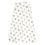 HALO SleepSack, 100% Cotton Wearable Blanket, Swaddle Transition Sleeping Bag, TOG 0.5, Sleepy Sheep, Medium, 6-12 Months