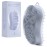 MainBasics Silicone Body Scrubber - Dual-Sided Shower & Scalp Scrubber, Gentle Silicone Loofah Alternative for Deep Clean (Frosted Sky, Scalp)
