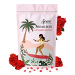 Ajoura 1lb Hard Rose Wax Beans for Full Body Hair Removal - Bikini, Face, Eyebrow, Back, Chest, Legs, Armpit, Upper Lip, Refill for Wax Warmer Kit (Pink)