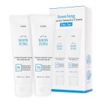 ETUDE SoonJung 2x Intensive Cream Duo Set for Barrier Repair | Rich Moist, Madecassoside & Panthenol for Soothing, Face Moisturizer for Sensitive Skin, pH Balanced, Hypoallergenic, 2.02 Fl Oz x 2pcs