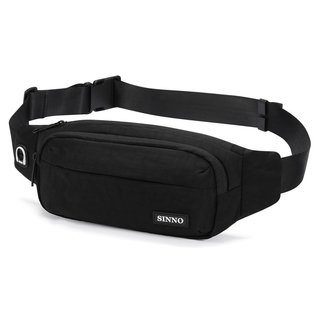 SINNO Fanny Packs for Women Men Belt Bag Gifts for Travel Running Sport Workout Hiking Crossbody Fashion Waist Packs Phone Bag Wallets Purse Carrying All Phones