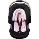 Pro Goleem Infant Car Seat Insert, Babybody Support for Toddler, Soft Minky Preemie Car Seat Insert, 2-in-1 Reversible, Perfect for Carseats, Strollers, Swings, Pink and White