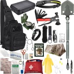 ALERTOA Survival Kit with Useful Tactical Tools, Camping Gear, Emergency Survival Gear - Gift for Men