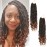 FIRSTCYH HAIR Crochet Box Braids - Boho, Goddess, Modern - 14 Inch - 1B/30 - Synthetic - Lightweight, No Shedding, Tangle Free - Curly - Wavy - Sew-In Installation