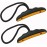 Occult Kayak Handles - Yellow (2 Pack) - Heavy Duty - Sleek T-Handle Design - Heavy Duty Bungee - Easy 3-Step Installation and Ergonomic Comfort - Kayak and Boating Accessories