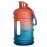TOOFEEL 2.2 Litre / 74oz Athletic Water Bottle with Frosted Handle for Camping - Bike Bottle - Water Jugs For Drinking - Reusable Water Bottles - Dawn Colored Webbing Gradient Color Water Jug