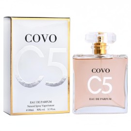URBAN COLLECTION Covo C5 for Women Eau De Parfum 3.4 fl oz- Pure Femininity in a Bottle - Delicate Floral Scents of Jasmine and May Rose - Cruelty-Free Perfume Precious Gift for Women