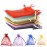 BOEIAC Organza Bags, Sheer Organza Bag, 50Pcs,Small Organza Bags with Drawstring 3 x 4 inch, Jewelry Gift Bags, Mesh Party Wedding Favor Bags Mini Candy Bags for Christmas Party, Mix Color
