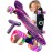 Deleven 22 Skateboard with Bright LED Wheels, Carry Bag, Skate Tool, ABEC 7 Bearings - for Kids Beginners Adults
