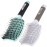 TaiBest Boar Bristle Brush Set - Dry/Wet Detangler for Fine, Thick, Curly Hair - Curved and Vented Brush for Women, Men or Kids
