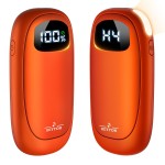 Hand Warmers Rechargeable-Electric Hand Warmers, Max 16 Hrs Warmth Up to 127, LED Display & Flashlight, Dual-Side Heating Portable Heater, Hunting Camping Essentials, Gifts for Men Women Raynauds