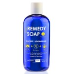 Truremedy Naturals Tea Tree Oil & Lemongrass Body Wash - 12 oz Natural Antifungal Shower Gel for Skin Irritations - Organic Oils, No Sulfates - Refreshing, Moisturizing Soap for Men & Women