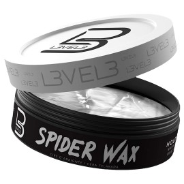 L3 Level 3 Spider Wax - Long Lasting and Strong Hold Improve your Hair Volume and Texture
