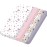 bimocosy Mini Crib Sheets,Pack and Play Sheets for Baby Girl Boy 4 Pack,Size 38x 26 for Playard Mattress,Portable Mini Crib,Soft Pack N Play Sheets Fitted,Butterfly/Floral/Pink/Purple