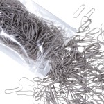 Teenitor Hair Elastics,Rubber Bands for Hair, Elastics for Hair,Elastic Hair Bands,300pcs,Gray