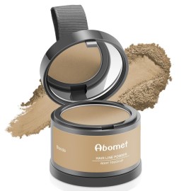 Root Touch Up Instantly Gray Hair Coverage Hairline Powder, Conceal Hair Loss and Thinning for Women and Men, Hair Fibers (Blonde)