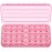 Zoksi Monthly Pill Organizer 1 Time a Day, 30 Day Pill Box Organizer Once a Day, One Month Large Pill Case for Travel, 31 Day Daily Medcine Container for Vitamins, Supplement & Medication (Pink)