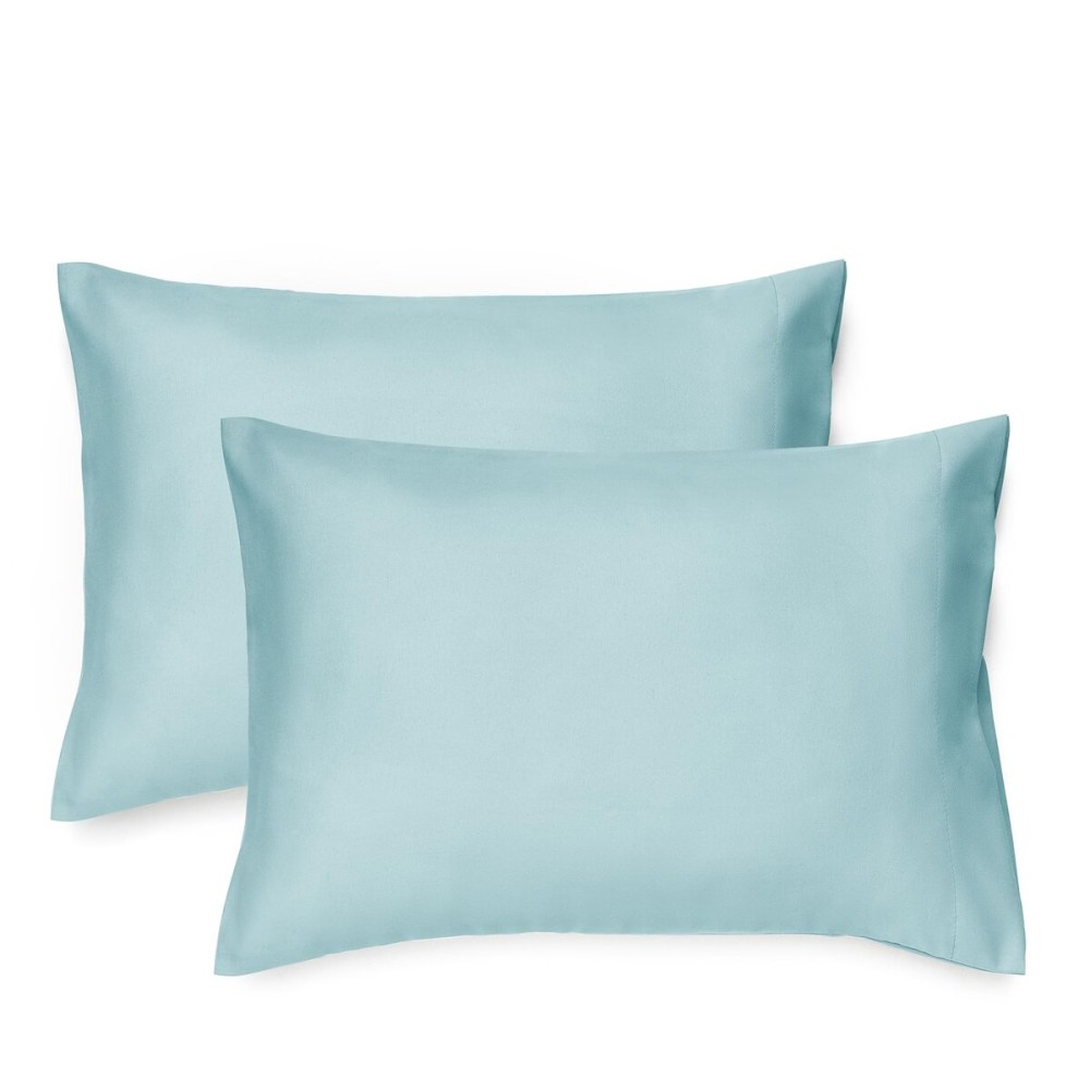 EXQ Home Toddler Pillowcases 13x18 Travel Pillow Case Set of 2, Small Pillow Case Fits Baby Pillow Sized 12x16, 13x18, Kids Pillowcases 2 Pack Machine Washable (Blue Coral)