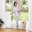 Retractable Baby Gate Perma Child Safety 41 Tall x 71 Wide, Mesh, for Stairs, Doorways, Dogs, Pets, Indoor, Outdoor, One-Handed Operation, Locking, Easy Install, Hardware Mount, White