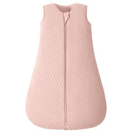 Yoofoss Baby Sleep Sack 0-6 Months TOG 2.5 Winter Baby Wearable Blanket, 100% Organic Cotton Infant Sleeping Sack 2-Way Zipper Warm Quilted Sleep Sack