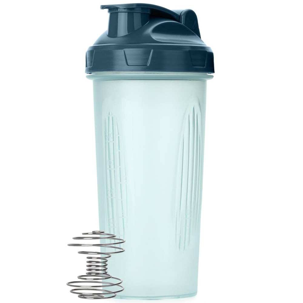 Mr. Pen- Shaker Bottles for Protein Mixes, 28 oz, 1 Pack, Clear, Protein Shaker Bottle with Wire Whisk Ball, Blender Bottle
