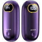 Hand Warmers Rechargeable - Electric Hand Warmers 2 Pack with Dual-Sided Heating for 15Hrs Warmth, LED Display & Flashlight, Hunting Essentials, Gifts for Christmas Man Women Raynauds Golf