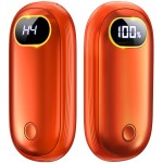 Hand Warmers Rechargeable - Electric Hand Warmers 2 Pack with Dual-Sided Heating for 15Hrs Warmth, LED Display & Flashlight, Hunting Essentials, Gifts for Christmas Man Women Raynauds Golf